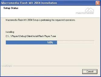 Exploring the Flash MX 2004 Workspace Chapter 1 7 Once you ve clicked [Next] the installation will 8 When the installation has finished, you will