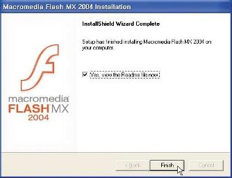 tip >> Installing in Microsoft Windows 98 or 2000 When installing Flash MX 2004 on Windows 98 or 2000, you will see a message that tells you to