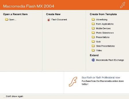 The Flash MX 2004 Interface Macromedia Flash is an important software tool for creating multimedia content.