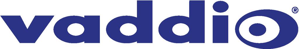 Vaddio is a brand of Milestone AV Technologies www.milestone.com Phone 800.572.2011 / +1.763.971.4400 Fax +1.763.971.4464 Email info@vaddio.