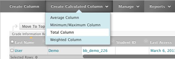 Create Calculated Column 1. To create a calculated column, click the contextual menu Create Calculated Column and choose your column type. 2.