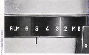When you pull the TRIGGERMATIC ACTION LEVER the third time, the number "1" appears in the FILM COUNTER. (Fig.