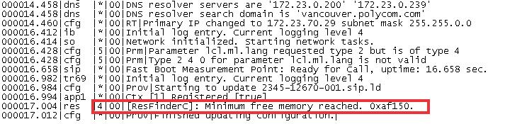 The second method you can use to confirm whether you need to manage your handset s memory is to check the app log files.