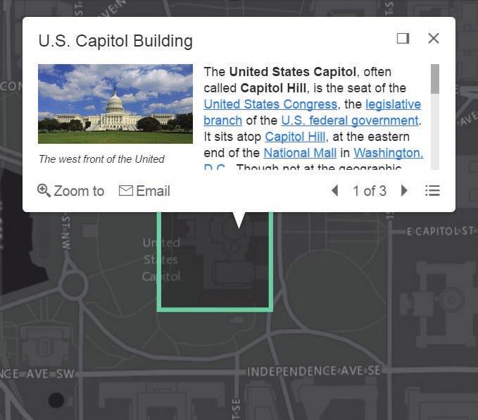 In contrast to web maps, which consist of the entire map, layer items represent individual map layers.
