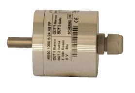 or 5Vdc or 5 24 Vdc Output signals: push-pull or line driver Axial/radial cable/connector Protection degree IP64, optional IP65 8 2048 ppr programmable by the user Zero reference pulse Magnetic