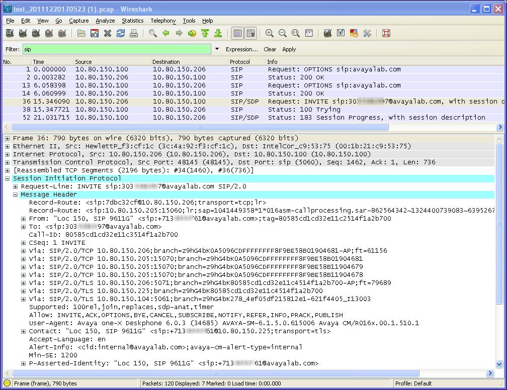 The packet capture file can be downloaded and viewed using a Network Protocol Analyzer: 9.