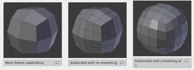 Subdivide Subdividing splits selected edges and faces by cutting them in half or more,