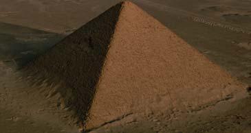 7. Sneferu s North Pyramid at Dahshur, Egypt, is shown. Its square base has side length 220 m and its height is 105 m. a) Determine the volume of this famous pyramid.