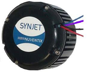 Detailed descriptions of each of the assembly elements and their mounting and wiring features are provided. This section discusses attachment of the heat sink to the SynJet PAR25 LED Cooler.