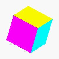 glcolor3fv(colors[c]); glvertex3fv(vertices[c]); glcolor3fv(colors[d]); glvertex3fv(vertices[d]); glend(); Even if colors are specified for all the vertices, we can still have the first vertex color