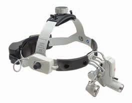 HEINE S-GUARD: Rapid and simple symmetric adjustment of binocular loupes with splash protection by protective lenses.