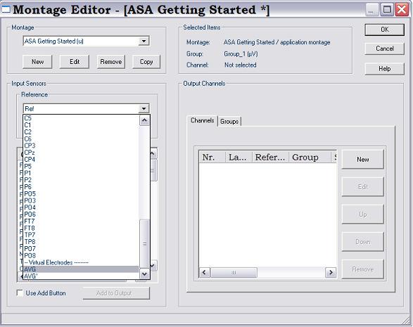Figure 9: The New Montage Dialog. In this dialog the name and storage location of the new montage can be specified.