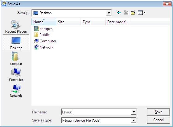 If you click [Save Transfer File] after selecting [Configurations] or a created folder, all templates in the folder are saved as the Transfer