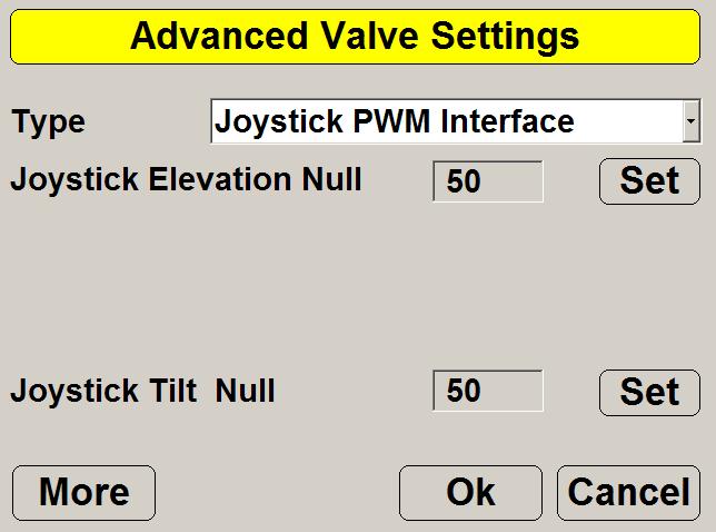 The option is in the valve settings of 3DMC.
