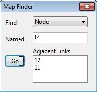 If the object exists, it will be highlighted on the map and in the Data Browser.