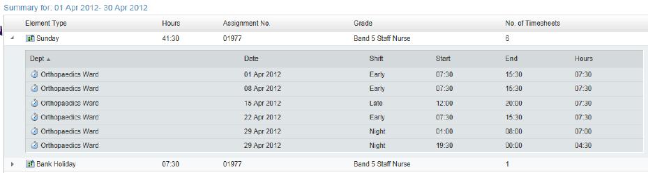 under the Timesheets tab 2 From the Bank