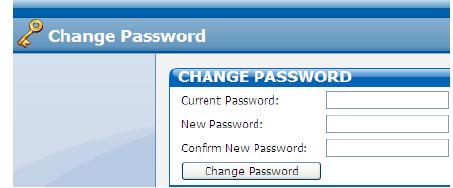Click on the Change Password button in the top right hand corner of your EOL screen.