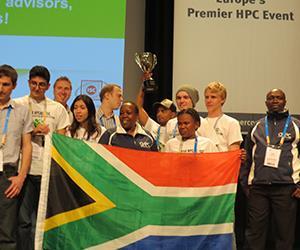 The winning team in the national competition + 2 best from runner-ups form a team that represent South Africa in the International