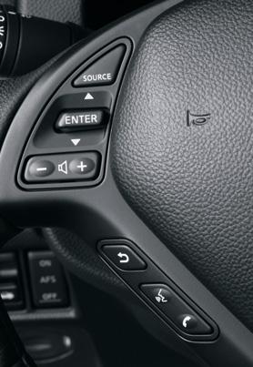getting started Steering Wheel Controls Refer to section 4 in your Owner s Manual for more details about this feature.