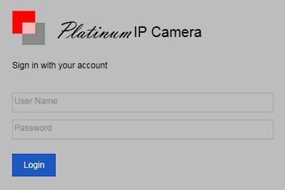 Figure 3-1 Login Interface 6. Install the plug-in before viewing the live video and operating the camera.