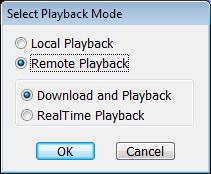 7.4 Using the Remote Playback To use this feature, first you need to select the source of the file.