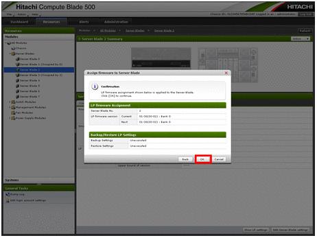 LPAR manager initial settings Tip: For A0240 and later versions of management module firmware, perform this operation by using the [LPAR Manager] tab.