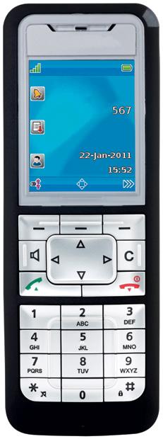 For each need the right phone 612 The Mitel 612 is the entry level model for the business sector. Its local phone book contains up to 200 contacts with 7 entries each*.