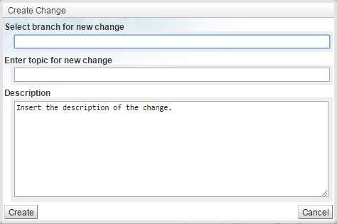 Step 5: Click the Create Change button and it will