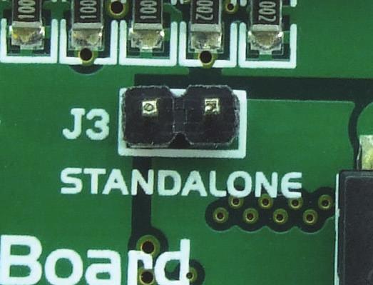 mikroboard for ARM 64-pin 13 4. Voltage regulator The on-board microcontroller operates at 3.3V power supply voltage.