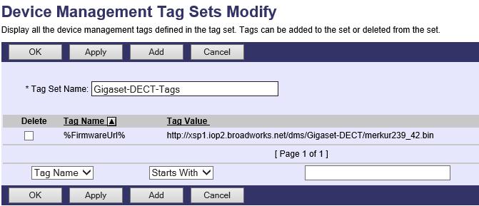 Example Device Type-specific Tag Settings Figure 12 