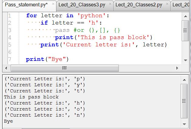 Arch534 Spring 2015 6. Execution B: This is the portion of the codes saved on CallShape.py file, which will call the class definition defined on the file of ShapeClass.