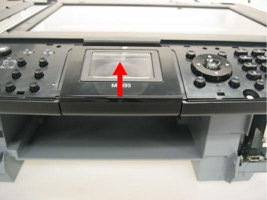 Left (5) LCD upper cover