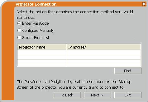 1. Connection to the network 1.5 Selecting the network connection method There are some options to connect to the network.