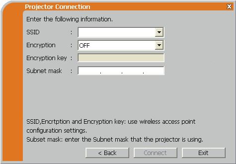 1.5 Selecting the network connection method (continued) (3) Configuring manually 1.