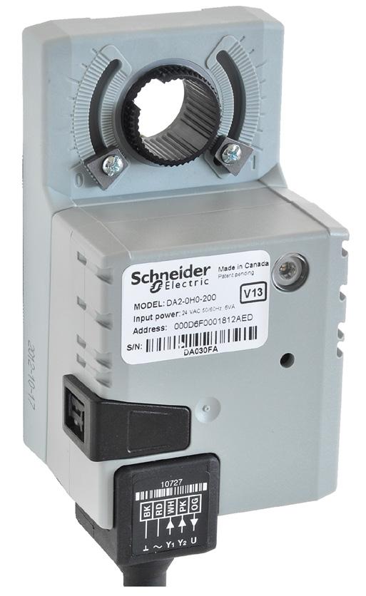 Smart Controllers SED-0 Smart Wireless Actuator Smart wireless actuators enable the wireless control of water-based and air-based HVAC systems to optimize use and comfort while saving energy.