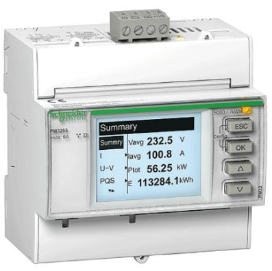 Power Metering PM3255 PowerLogic power-monitoring unit The 3255 PowerLogic Power Meter offers basic to advanced measurement capabilities.