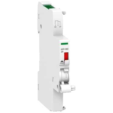 Acti 9 Control Reflex IC60 Integrated control circuit breaker A typical installation would be in a room where power supply is provided by a distribution board fastened horizontally in the false
