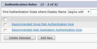 7.3 Authentication rules and user templates Objective : We would like to change these rules to have
