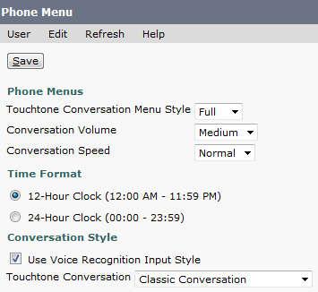 Activate Speech recognition for each user Go to: Users > Users Click on jdoe Go to: Edit > Phone menu Check : After login with your pin, you can say : send a message Ok, send a message.