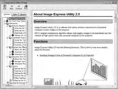 7. Viewing the User s Guide and Help n Displaying ArcSoft MediaImpression Help To display the Help of ArcSoft MediaImpression, start the software and make your selection from the [Extras]