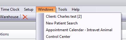 Account Notepad A client header was added to the Account Notepad window. Windows Option A windows option has been added to easily navigate between open windows.