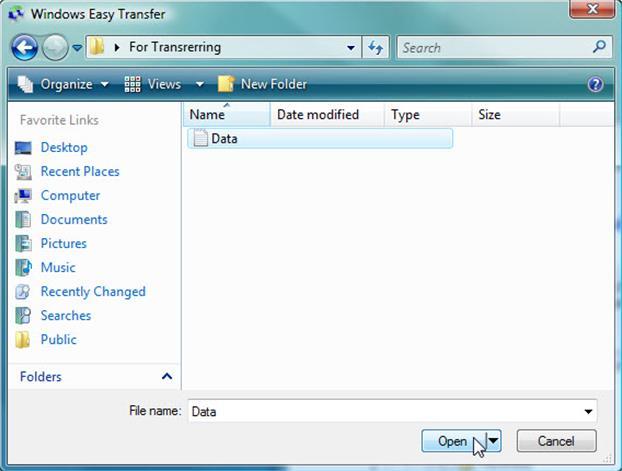 j. Click Add files. k. Navigate to the For Transferring folder that is on the desktop.