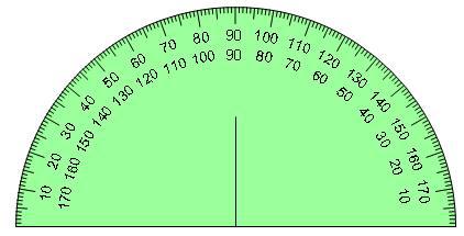 7.10.5 Protractor You can add a Protractor on the whiteboard page. You also can use Protractor to measure angle and draw arcs at a particular angle. To add a protractor on page: 1.