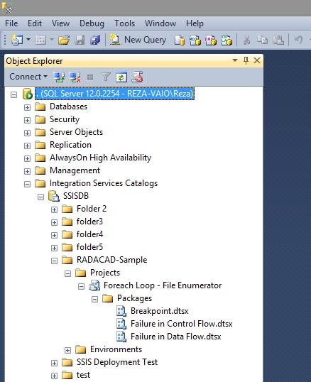 Administration Tool: SSIS