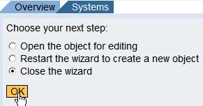 Page 3 Close the wizard. Unfold the Portal Content folder.