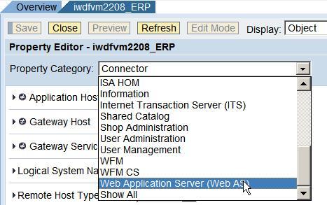 Configure the Web Application Server.