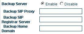 special port (other than the SIP default port 5060), you can add the detailed port number at the end of the IP address or domain name of the proxy server. For example, 192.168.2.26:3000 or hy.con.