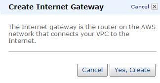 Step Create an Internet Gateway Create an Internet gateway to enable devices in the Amazon VPC to access