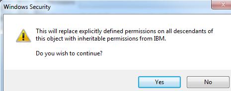 9. A Windows security dialog will open, click Yes. 10. Wait until Windows finishes updating security, and close all windows when it is done. 11.
