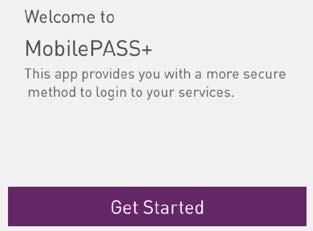 Tap the Install button to begin the download. b. After the download has completed, tap the Open button. Step 4: Configure MobilePASS+ a.
